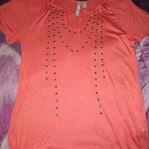 Cold shoulder blouse